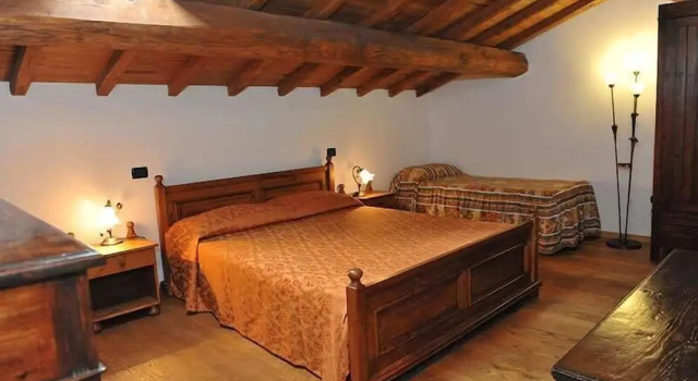 Апартаменты с 2 комнатами с видом на сад Agriturismo Santa Veronica