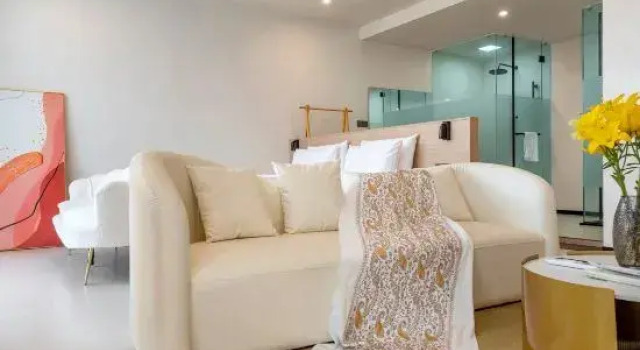 Люкс Sunrise Heart Sea·Sea View Designer Beautiful Homestay (Dali Erhai Ideal State Branch)