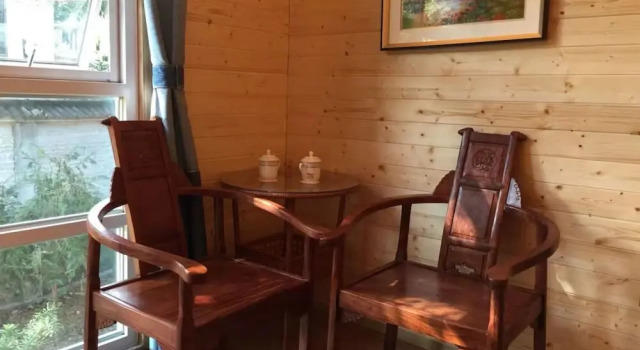 Lanrenyuanlin Hotspring Wooden House, Rezervasyon Otel Guangdong otoparklı oteller, Otopark