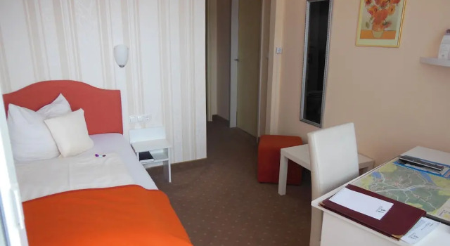 Одноместный номер Economy с балконом и с видом на горы Parkhotel Tannenhof
