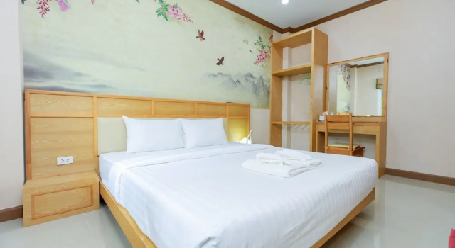 Четырёхместный семейный номер Standard Saline Hot Spring Resort นำ้พุร้อนเค็ม รีสอร์ท