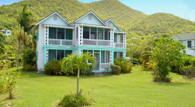 Двухместный люкс Executive с балконом Oualie Beach Resort