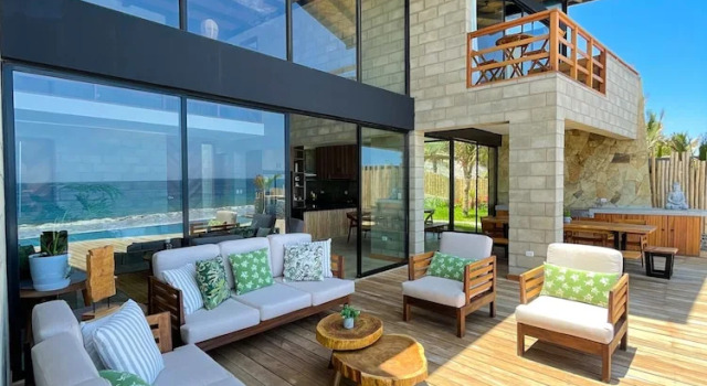 Коттедж Luxury DIEM Vichayito Beachfront Eco-Luxury
