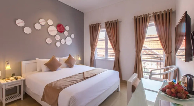 Двухместный номер Deluxe с балконом Alba Hotel