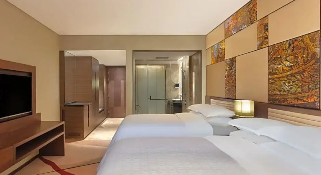 Одноместный номер Standard с видом на бассейн Sheraton Grand Bengaluru Whitefield Hotel & Convention Center