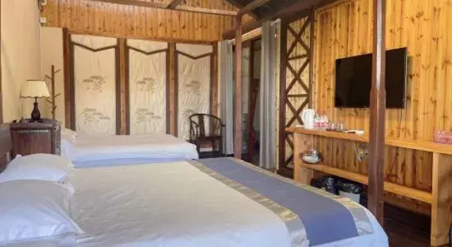 Люкс Mogan Mountain Xiaofeng Mujing Xiangye Hot Spring Hostel