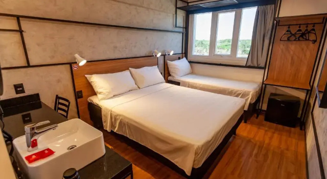 Трёхместный номер Standard ibis Caucaia Porto do Pecem