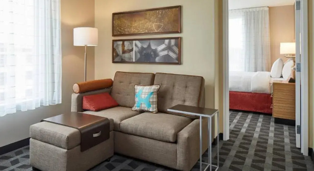 Двухместный люкс c 1 комнатой TownePlace Suites by Marriott Columbus North - OSU