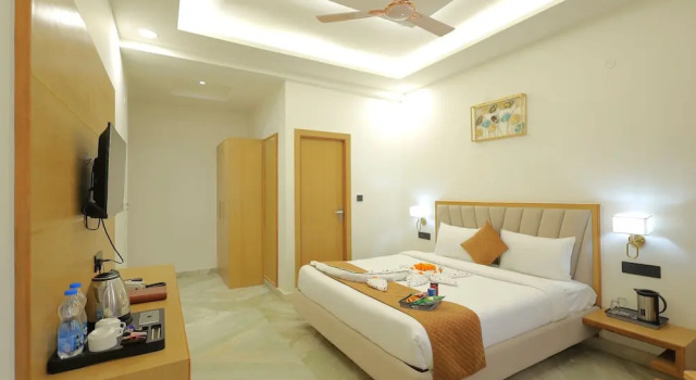 Двухместный номер Deluxe Shree Radha Heritage House