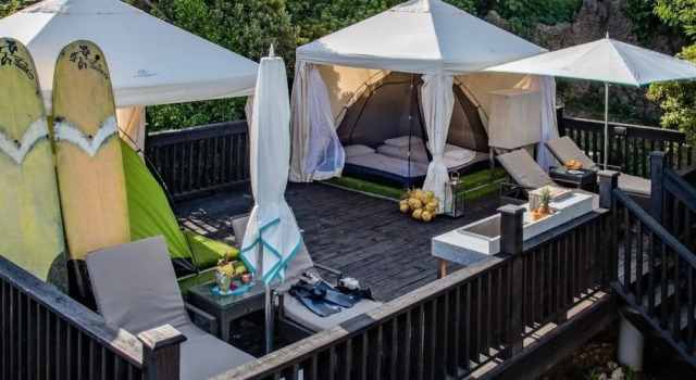 Семейный тент с 2 комнатами O'glamping