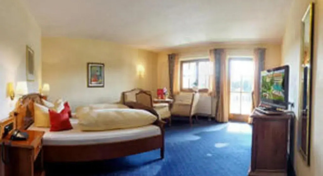 Двухместный номер Standard с балконом Wellnesshotel Parkschlössl zu Thyrnau Ihr adults only SPA Resort