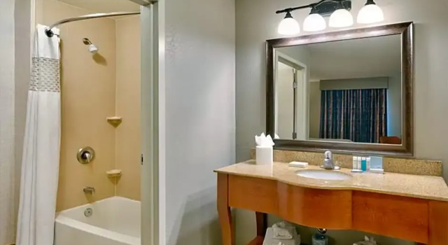 Четырёхместный люкс с балконом Hampton Inn & Suites Show Low-Pinetop