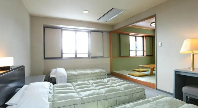 Семейный номер Standard с видом на горы Hotel Silk Inn Madarao