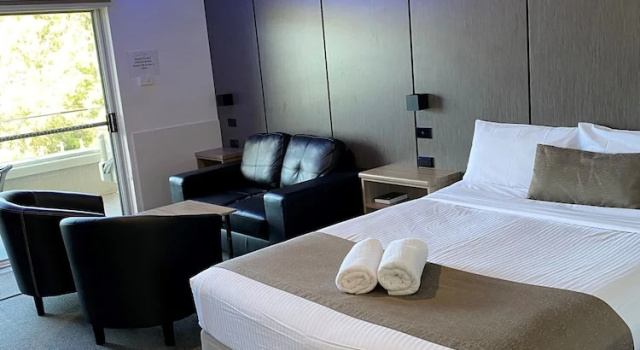 Двухместный номер Superior с балконом и с видом на залив Huskisson Beach Motel