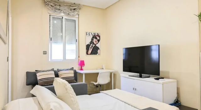 M Emb1545 Coqueto Apartamento de dos Dormitorios, Забронировать Апартаменты/квартира Апартаменты Мадрида, рядом с Cuarta Pared Theatre, Апартаменты/квартира