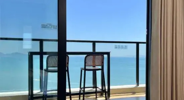 Двухместный люкс с видом на море BOYU Xiaojingwan Seaview Apartment