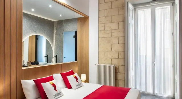 Двухместный номер Luxury с балконом и с видом на внутренний двор Fortunella Suites