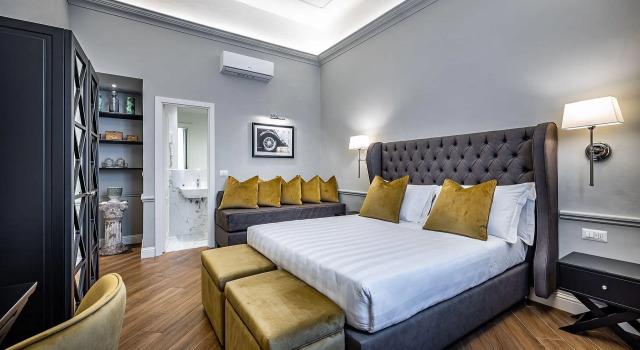 Четырёхместный номер Superior Hotel Ungherese Small Luxury Hotel