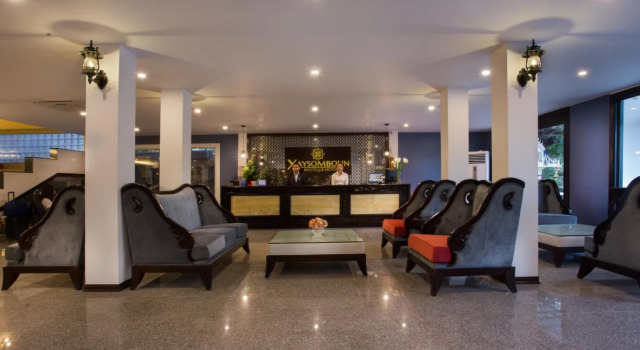Xaysomboun Hotel & Spa, Rezerwuj Ośrodek wypoczynkowy Hotele w Prowincja Wientian z basenem, Basen
