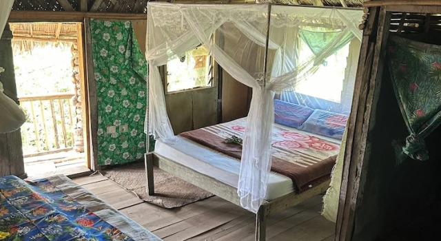 Бунгало Comfort с балконом Tanna Lava View Bungalows
