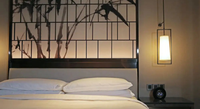 Четырёхместный номер Deluxe Beijing Marriott Hotel Changping