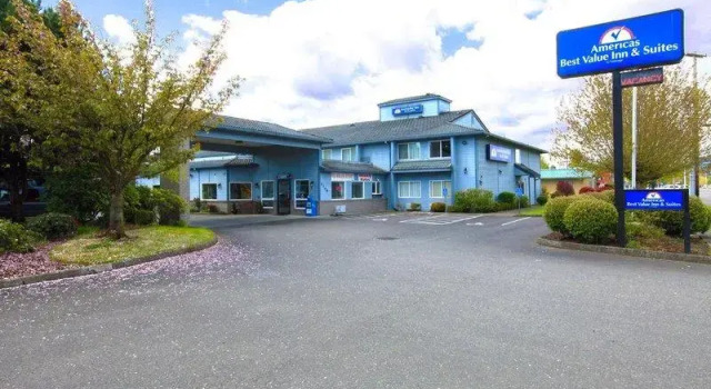 Кровать в общем номере Americas Best Value Inn & Suites-Forest Grove/Hillsboro