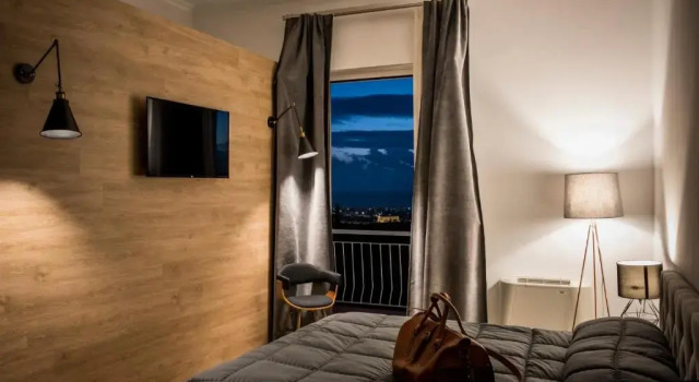 Двухместный номер Deluxe с балконом и с видом на море Panoramica dei Templi B&B