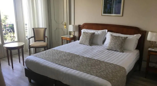 Двухместный номер с видом на озеро Palace Grand Hotel Varese