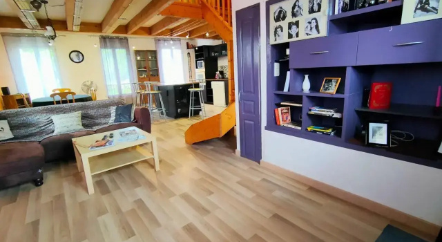 Duplex maison de village, plages, LESCLESDENICOLE