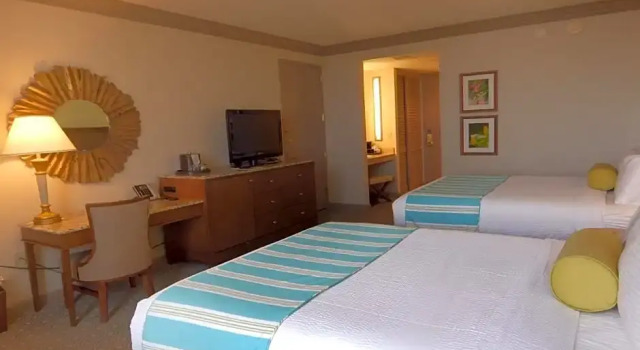 Четырёхместный номер Standard с видом на залив Moody Gardens Hotel Spa and Convention Center