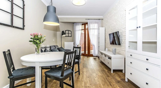 Апартаменты с балконом Neptun Park by NorthSide Apartments