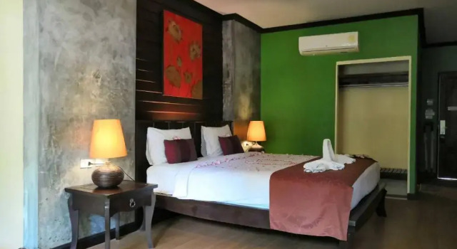 Двухместный номер Deluxe с видом на сад Seashell Resort Hostel Koh Tao