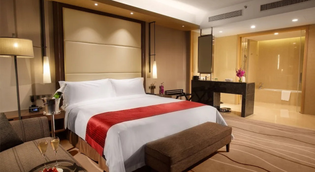 Четырёхместный номер Standard с видом на город Holiday Inn Putian Xiuyu by IHG