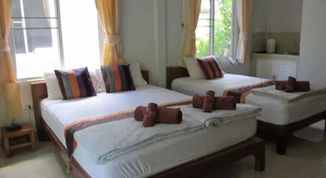 Трёхместный номер Standard с балконом Real Relax Resort