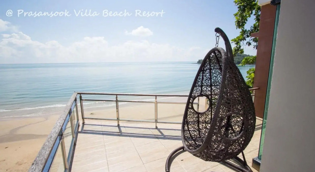 Люкс с видом на море Prasarnsook Villa Beach Resort