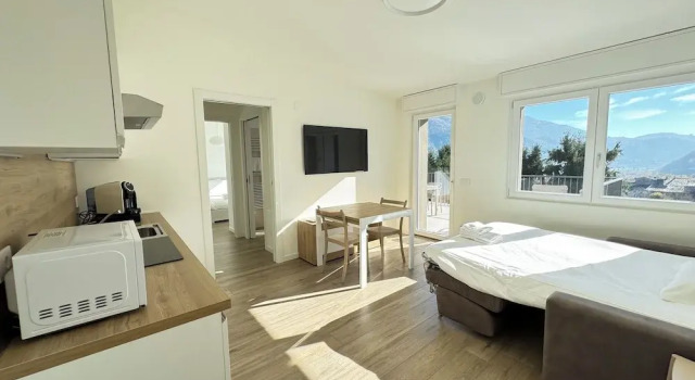 Апартаменты с балконом BedE-Bike Apartments