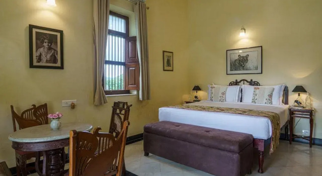 Amã Stays & Trails Abhay Manor, Kaali Toonk, Забронировать Отель Отели штата Раджастхана с бассейном, Бассейн