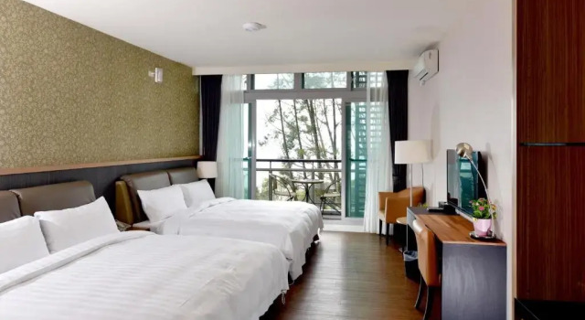 Четырёхместный номер Standard Sun Moon Lake Bamboo Rock Garden