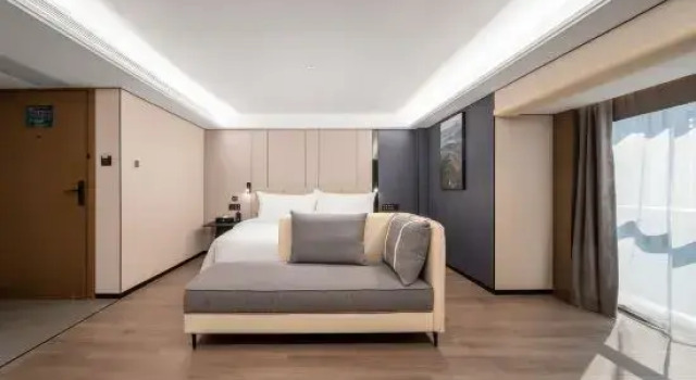 Одноместный семейный люкс Rezen Retreat Nanning Wuxiang New District Headquarters Base Subway Station