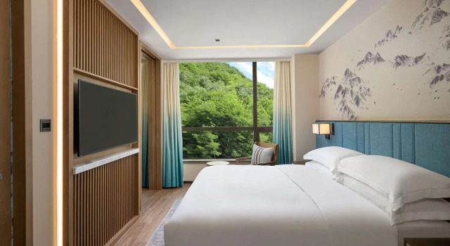 Люкс c 1 комнатой Hilton Garden Inn Jiuzhaigou