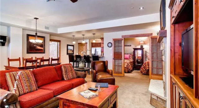 5111 Emerald Lodge, Trappeur's Crossing Apartment 2, Забронировать Апартаменты/квартира Стимбот-Спрингс Колорадо, рядом с Preview Ski Lift