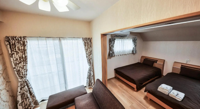 Двухместный номер Deluxe Terrace Resort Chatan West