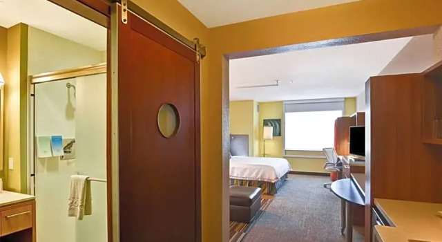 Люкс c 1 комнатой Home2 Suites by Hilton Albuquerque Downtown/University