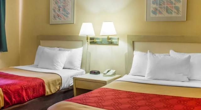 Четырёхместный номер Standard Econo Lodge Drums