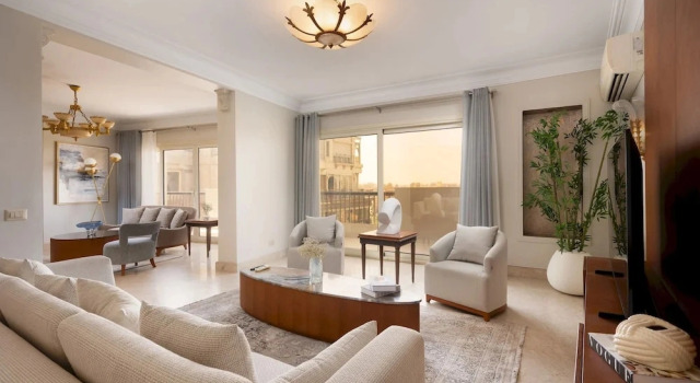 Коттедж Vesta- Luxury Panoramic Duplex - 3br- Zamalek II