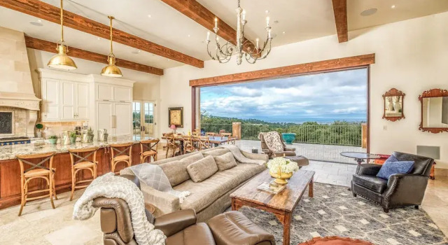 Lx15 Vue de L'ocean Oceanview French Villa, Rezerwuj Willa Pebble Beach Kalifornia