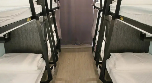 (camerata femminile) letto in camerata Backpackers Hostel - Taipei Changchun