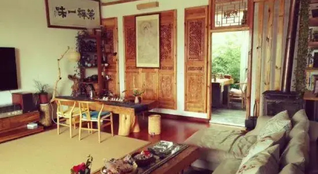 Кровать в общем номере Man'an Seaview Hostel