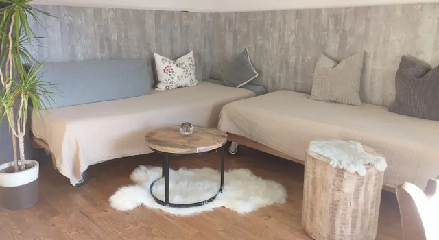 Студия Comfort с балконом и с видом на сад Wohnstube Koeln