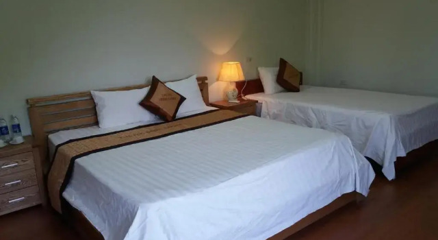Трёхместный номер Standard с видом на сад Tam Coc Green Garden Bungalow